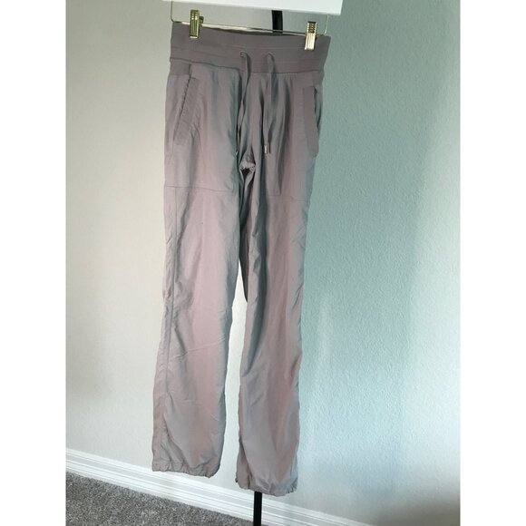 Lulu Lemon Dance Studio Pants Size 2 Reg | Gray - Picture 1 of 3